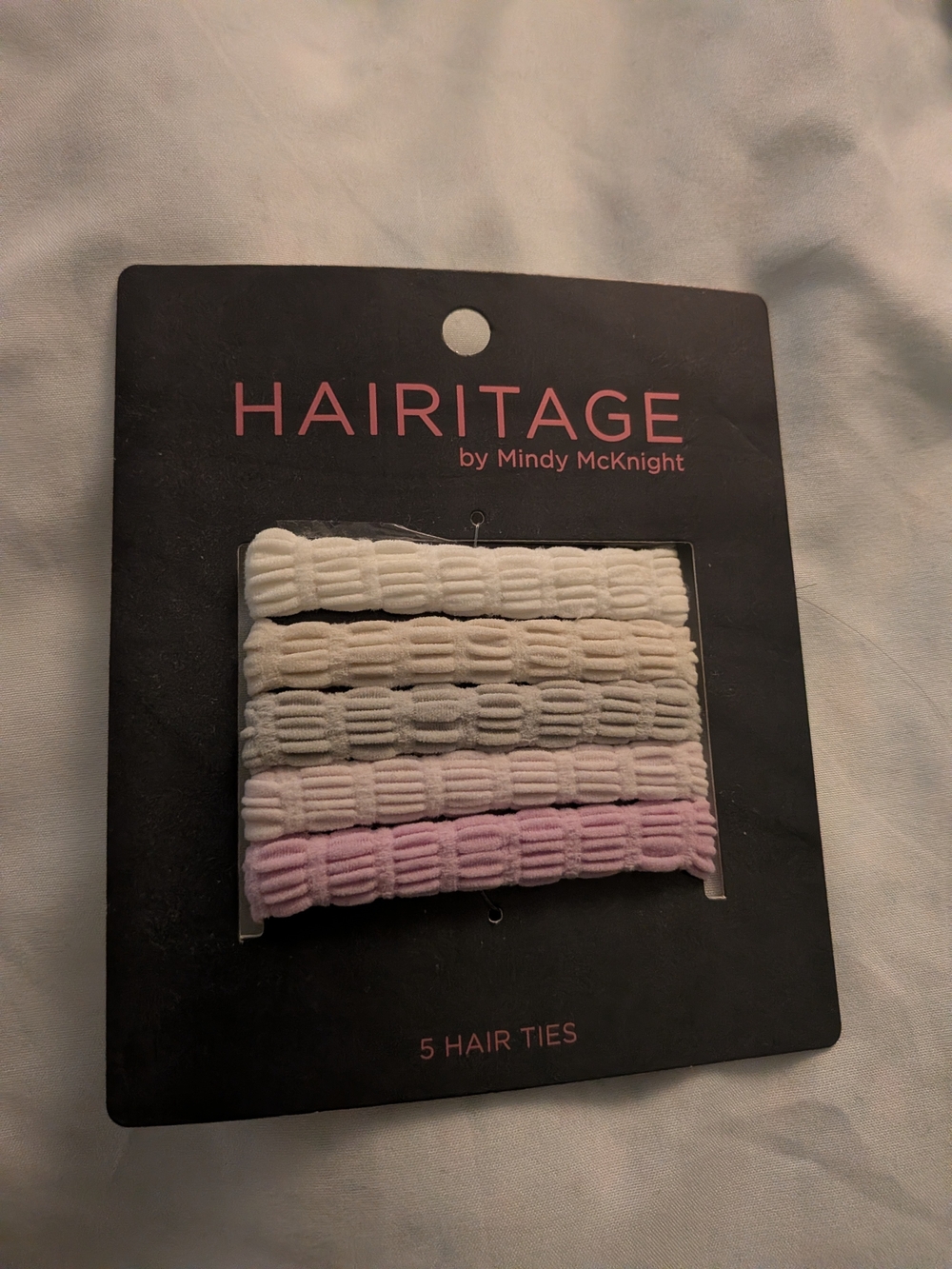 Hairitags Pastel Hair Tie Set - 5 Pack Brand New